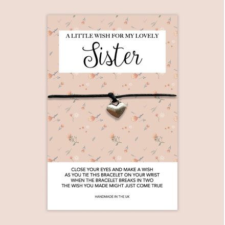 Lovely Sister - Wish Bracelet, 8cm