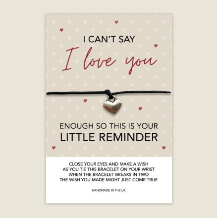 I Love You - Wish Bracelet, 8cm
