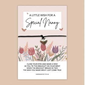 A little wish bracelet for a special Nanny