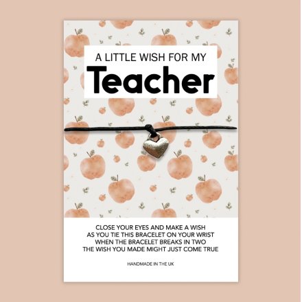 'Teacher' Wish Bracelet