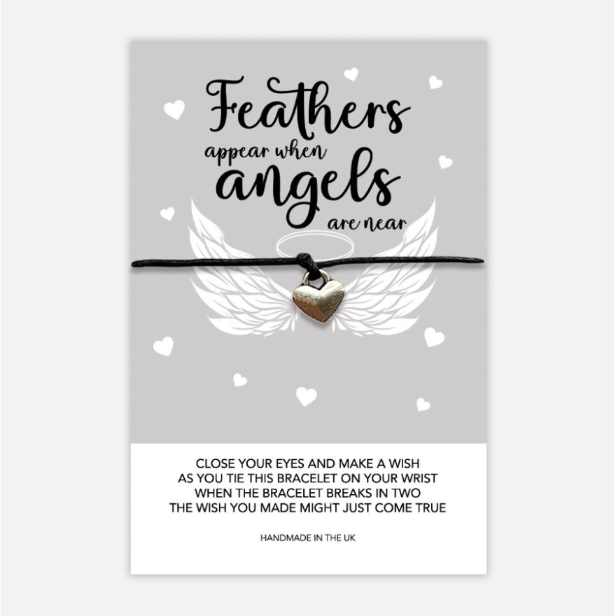 "Feathers Appear" Wish Bracelet