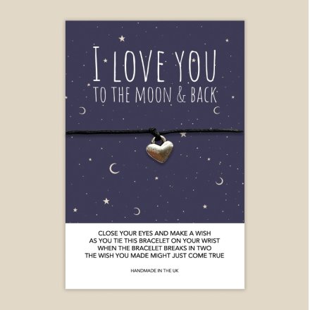 Moon and Back - Wish Bracelet