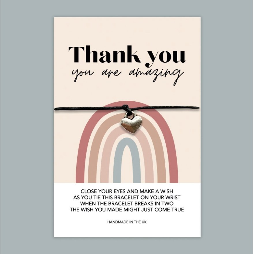 Thank You Rainbow - Wish Bracelet
