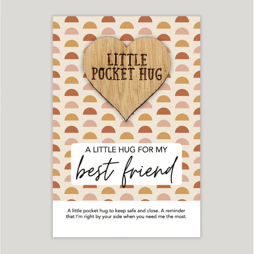 Little Pocket Hug, Best Friend, 8.5cm