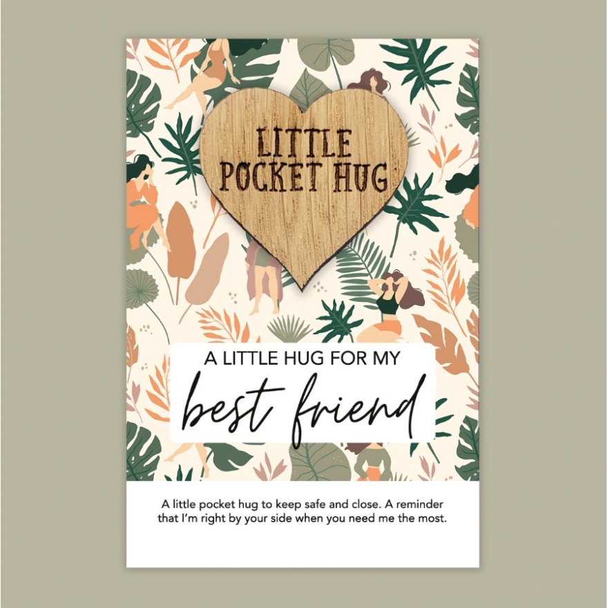 Little Pocket Hug, Plant Best Friend, 8.5cm