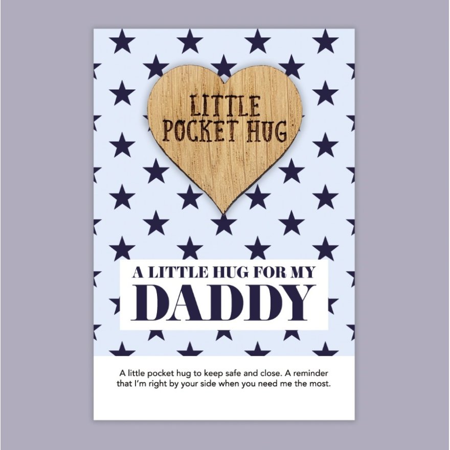 Little Pocket Hug - Hug For Daddy, 8.5cm