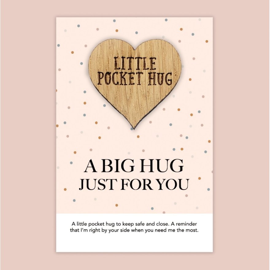 Little Pocket Hug, A Big Hug Just For You, 8.5cm