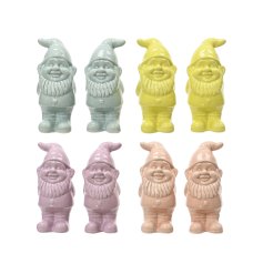 These playful pastel garden gnomes are the perfect addition to any outdoor space!