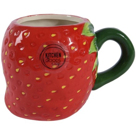 Strawberry Mug, 14cm