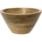 This beautiful Mango Wood Bowl is perfect for adding a little rustic charm to your kitchen. 