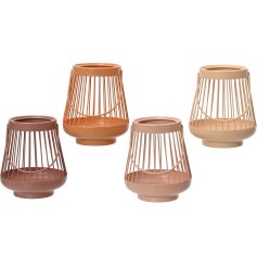 This assortment of lanterns come in a lovely range of pink hues that make a perfect addition to any room over the spring