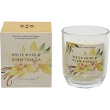 White Musk & Warm Vanilla Candle