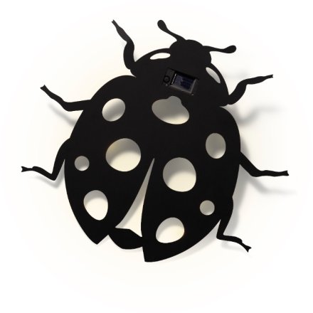 This solar ladybird is a great addition to any outdoor living space.