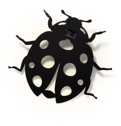 This solar ladybird is a great addition to any outdoor living space.