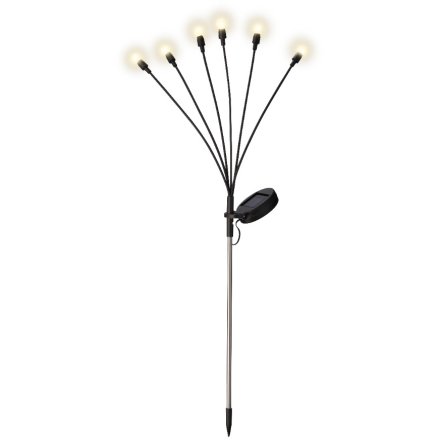 This Garden Solar Stake Light is the perfect addition to any outdoor space.