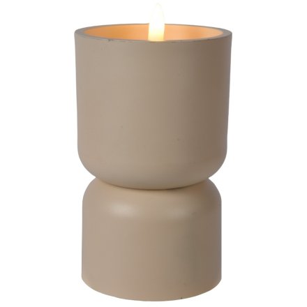 Warm up any outdoor space with this luxury LED candle! 
