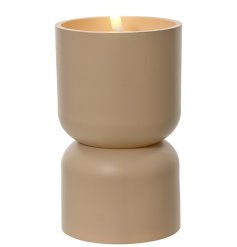 Add this luxury LED candle to the outdoor space this season. 