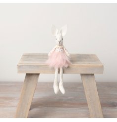 This shelf sitting rabbit is totally adorable. It has such intricate detailing it would be perfect in a girls bedroom