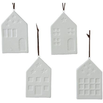 Chic Hanging House Decorations, 4A 11cm