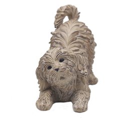 This delightful Waggy Tails dog in the bow position is sure to bring a smile to your face