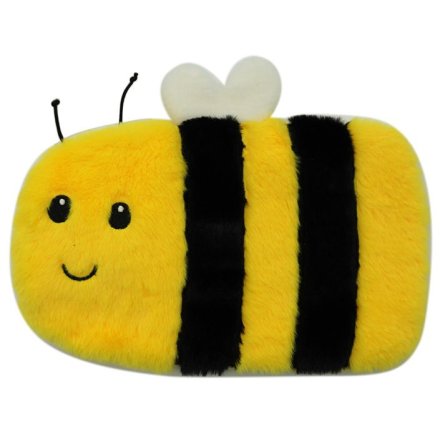 Hot Water Bottle With Bumble Bee Cover, 1L