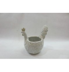 Add this beautiful chicken egg cup to your spring kitchen collection. 