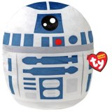 A squishy beanie from the TY range. R2-D2, a popular Star Wars character.