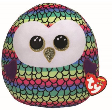 Owen the Owl Squishy Beanie 25.4cm