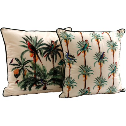 Palm Tree Cushion, 2A 40cm