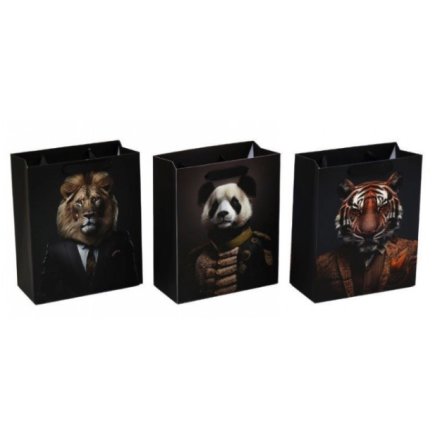 3A Lion, Tiger, Panda Cynocephaly Bag, 33cm