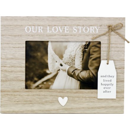 Love Story Frame, 23cm