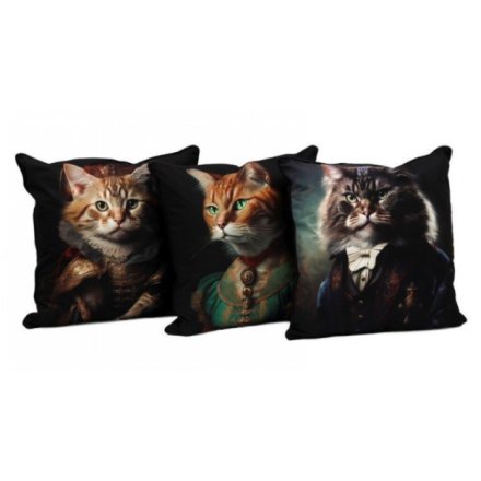 3A Cat Cynocephaly Scatter Cushion, 45cm