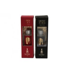 2 assorted luxury reed diffusers in a leopard style design