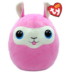 This Lana Llama Squishy Beanie is the perfect toy for anyone who loves llamas!