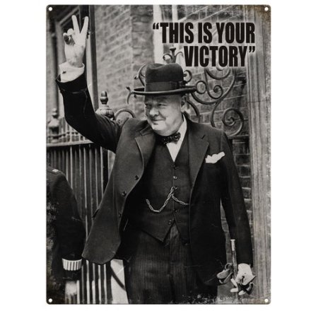 This Is Your Victory Metal Sign 20cm