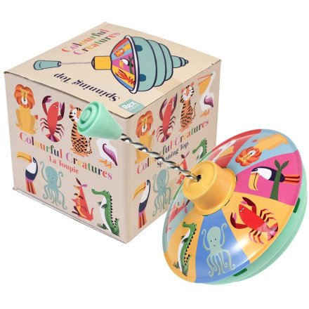 A simple spinning top toy from the Colourful Creatures range.