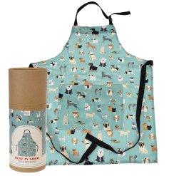 A dog inspired apron made from recycled cotton, from the Best in Show range. 