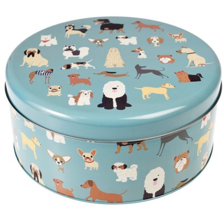 A colourful cake storage tin from the Best in Show range.