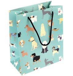 A small 'Best in Show' gift bag that offers a great alternative to traditional wrapping paper.