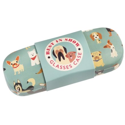 A fantastic gift for dog lovers, a hardshell glasses case that showcases the Best in Show design