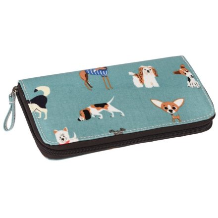 This fashionable and practical Best in Show oilcloth wallet is the perfect addition to your handbag