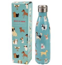 Stay hydrated in style with this Best in Show water bottle, great for dog lovers.