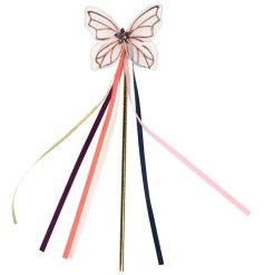 A magic fairy wand with coloured tassels, from the Fairies in the garden range.