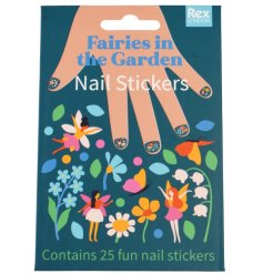 Craft an enchanting look for youngsters with these delightful fairy nail stickers designed for kids!