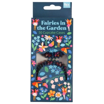 With matching tableware and party decoration the cupcake cases are the perfect addition to the Fairies in the Garden ran