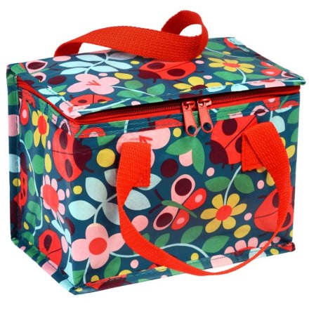 In a colourful ladybird design this insulated lunch bag is perfect for transporting your lunch and keeping it cool.