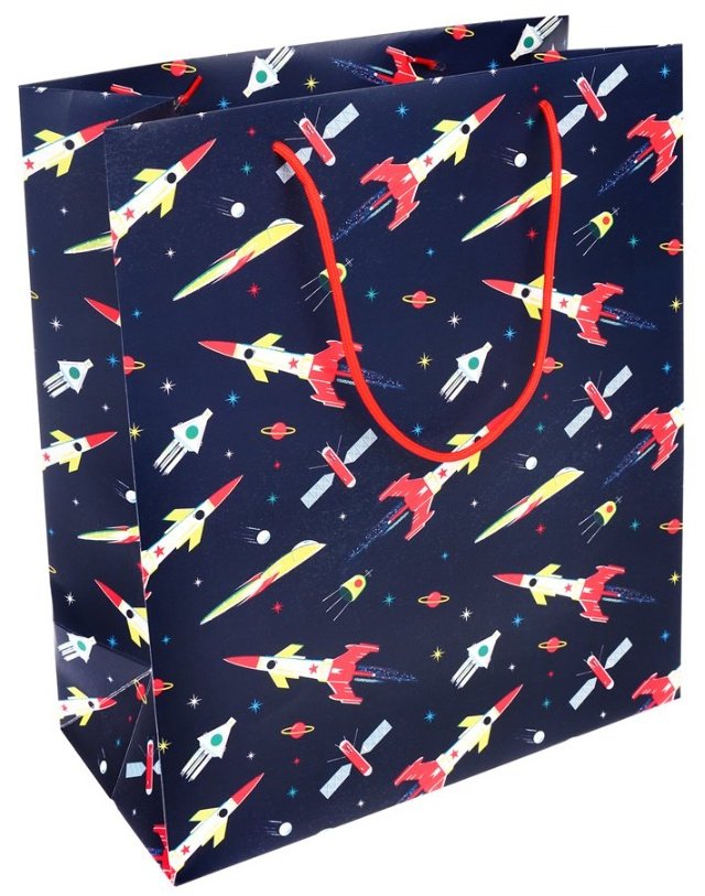 28986 / Space Age Large Gift Bag 65393 Ranges / Gift Bags, Wrap