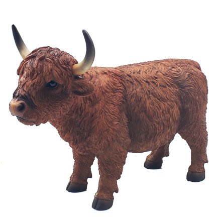 Large Highland Cow,  35cm