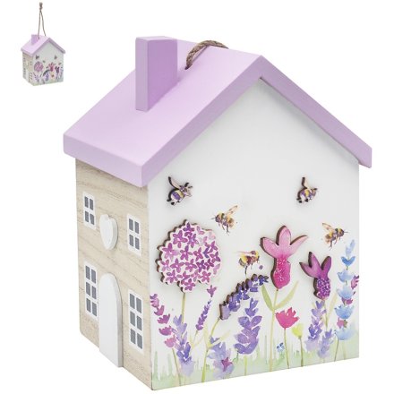 Lavender & Bees Doorstop, 18cm