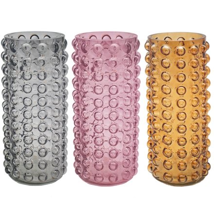 3/a Colourful Bubble Vases